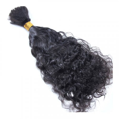 BH03 Curly Bulk Hair Brazilian Virgin