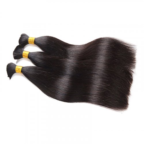 BH02 Silky Straight Bulk Hair Brazilian Virgin