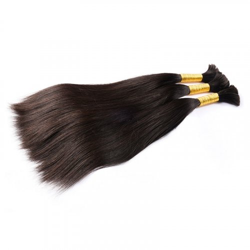 BH01 Silky Straight Bulk Hair Brazilian Virgin